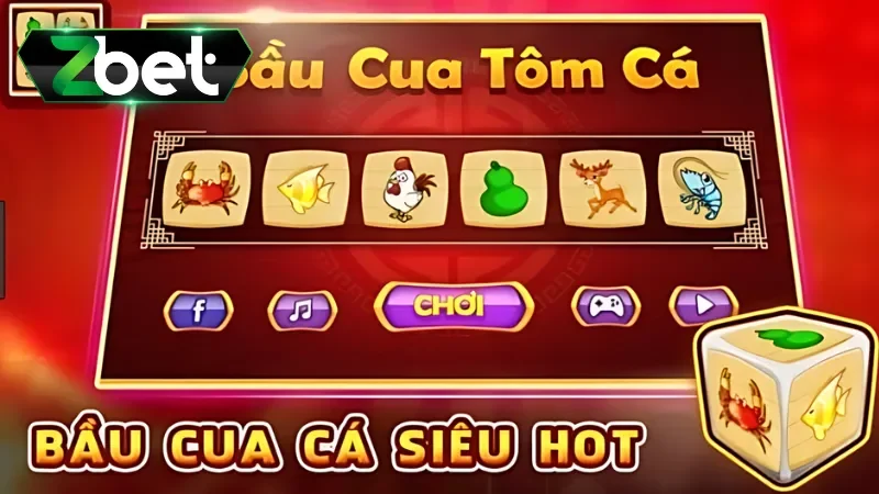 Luật chơi chi tiết của Bầu Cua Online